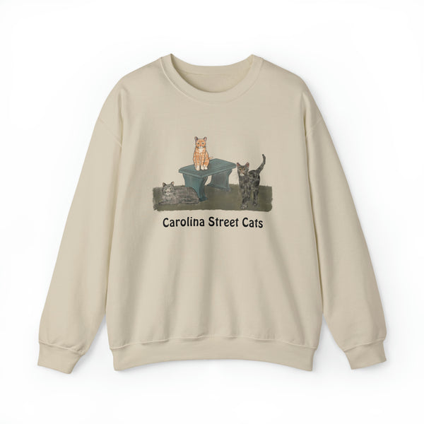 Carolina Street Cats Unisex Heavy Blend™ Crewneck Sweatshirt