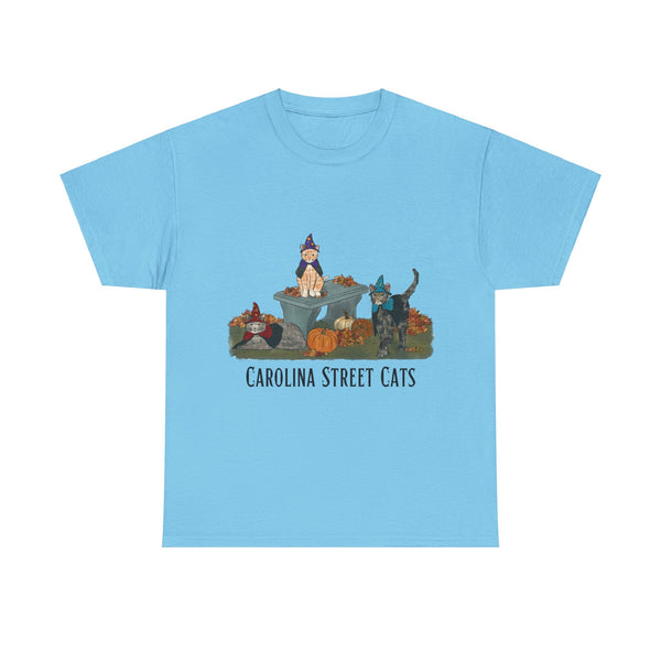 FALL 3 Cats Carolina Street Cats T-shirt