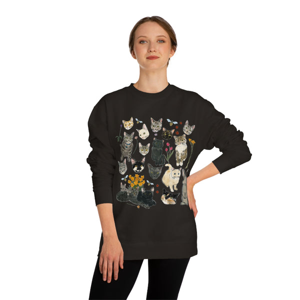 Tabby Trail Unisex Crew Neck Sweatshirt Extended Sizing