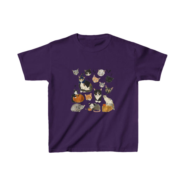 FALL Carolina Street Cats Kids Heavy Cotton™ Tee