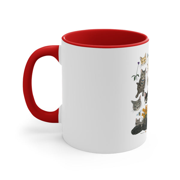 Tabby Trail Coffee Mug, 11oz